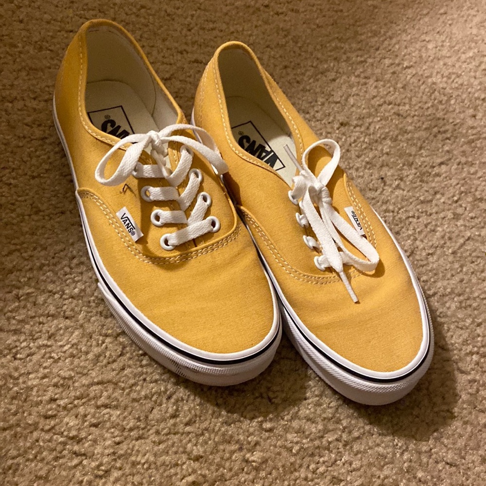 Yellow vans